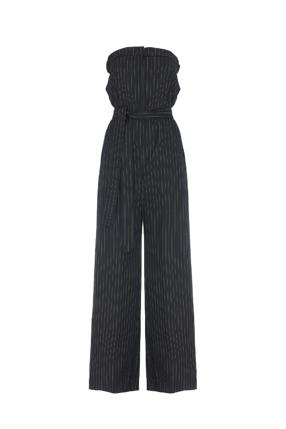 Soallure TUTA PANTALONE A PALAZZO IN FANTASIA GESSATA Offerte esclusive