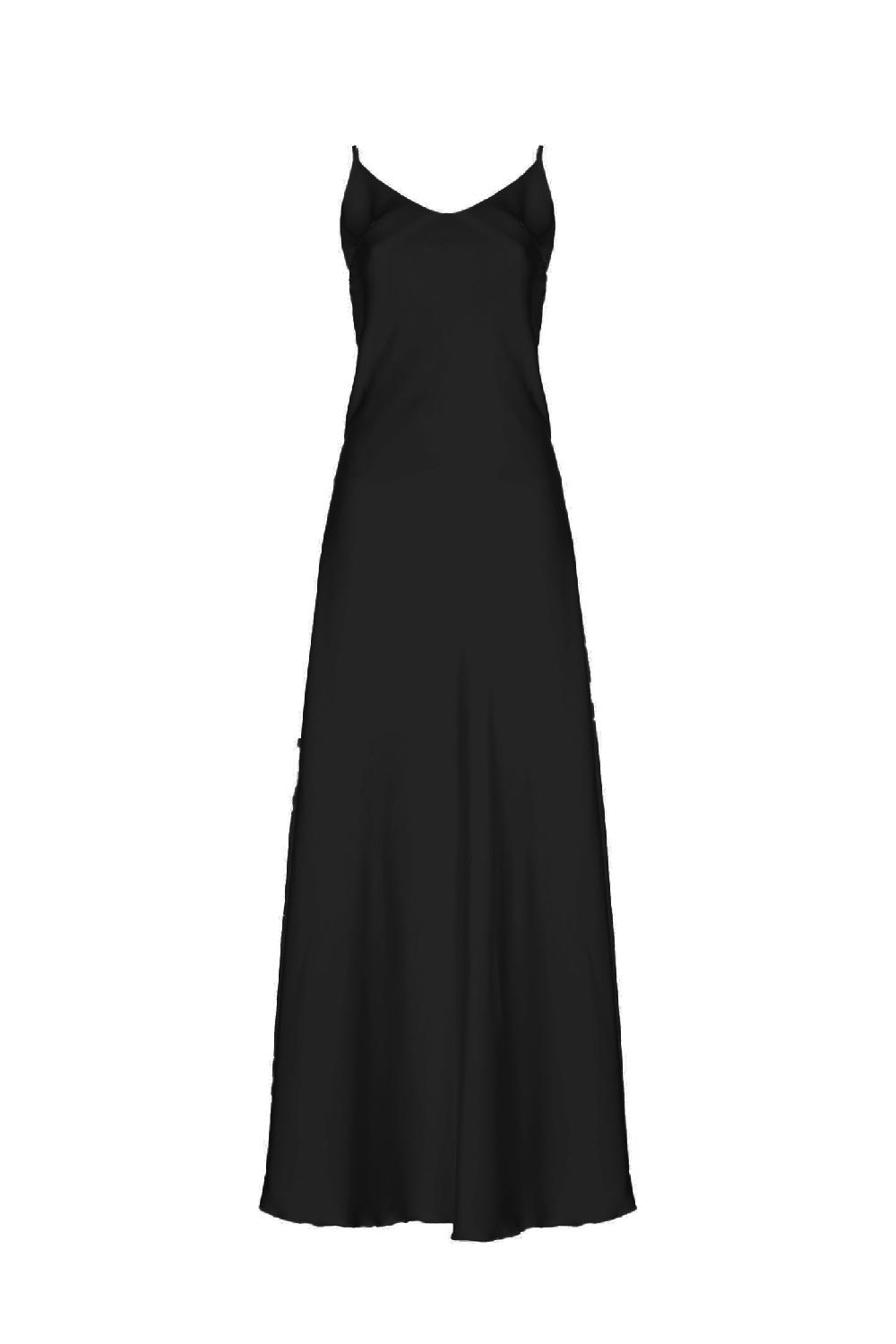 Soallure ABITO MIDI SOTTOVESTE IN RASO Nuovi prodotti