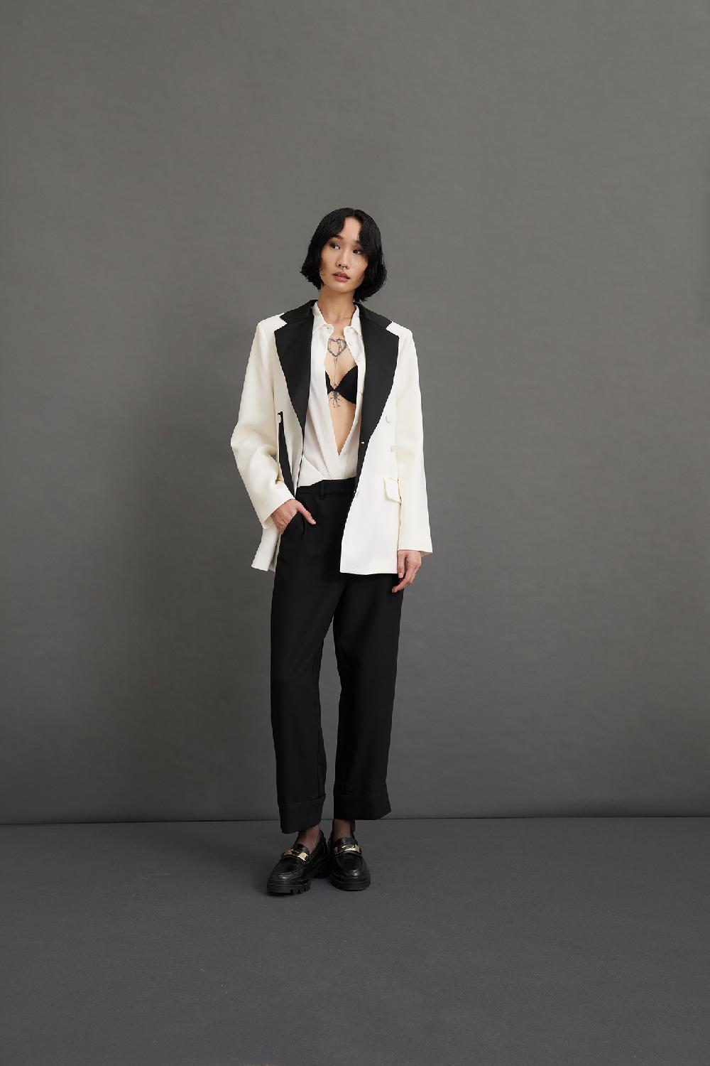 Soallure PANTALONE 7/8 CON RISVOLTO ALTO Offerte giornaliere