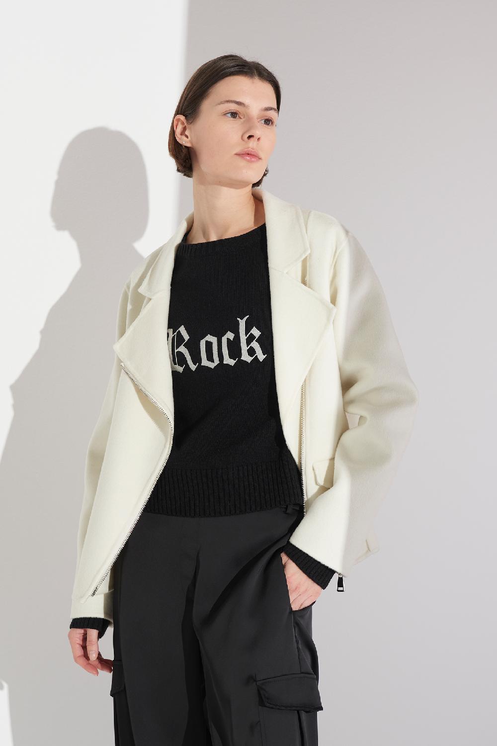Soallure MAGLIA RICAMO ROCK Ultimi tre giorni