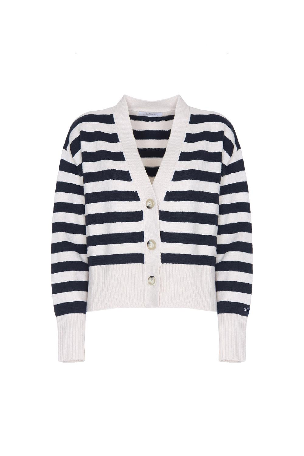 Soallure CARDIGAN BOXY RIGA VISCOSA STRETCH Fino al 60% di sconto