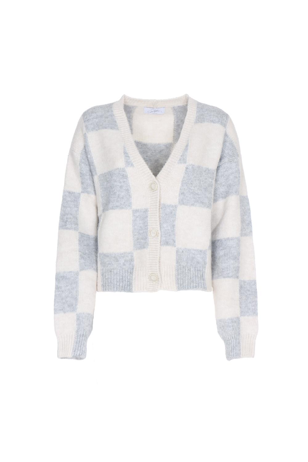 Soallure CARDIGAN CORTO A FANTASIA Black Friday Prezzi