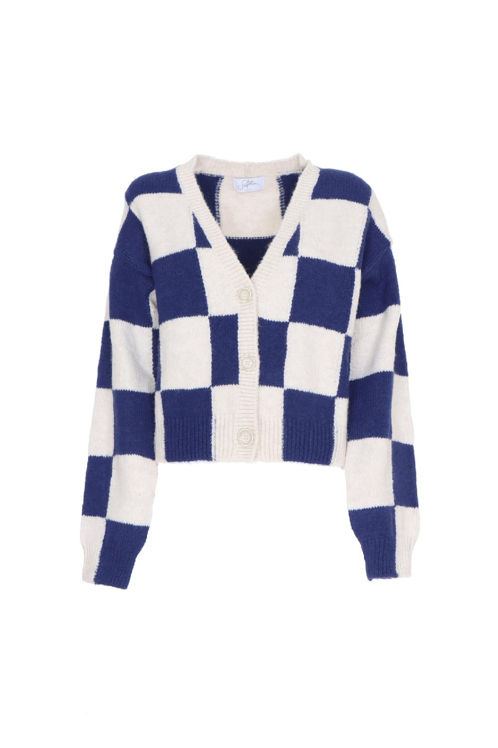 Soallure CARDIGAN CORTO A FANTASIA Black Friday Prezzi