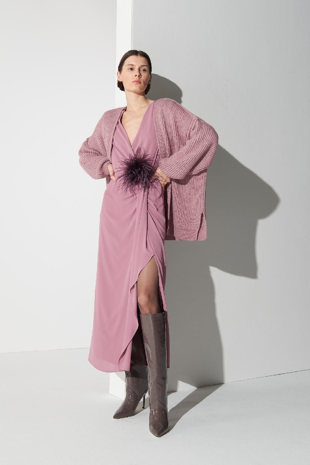 Soallure CARDIGAN APERTO A COSTINE STRETTE Italy