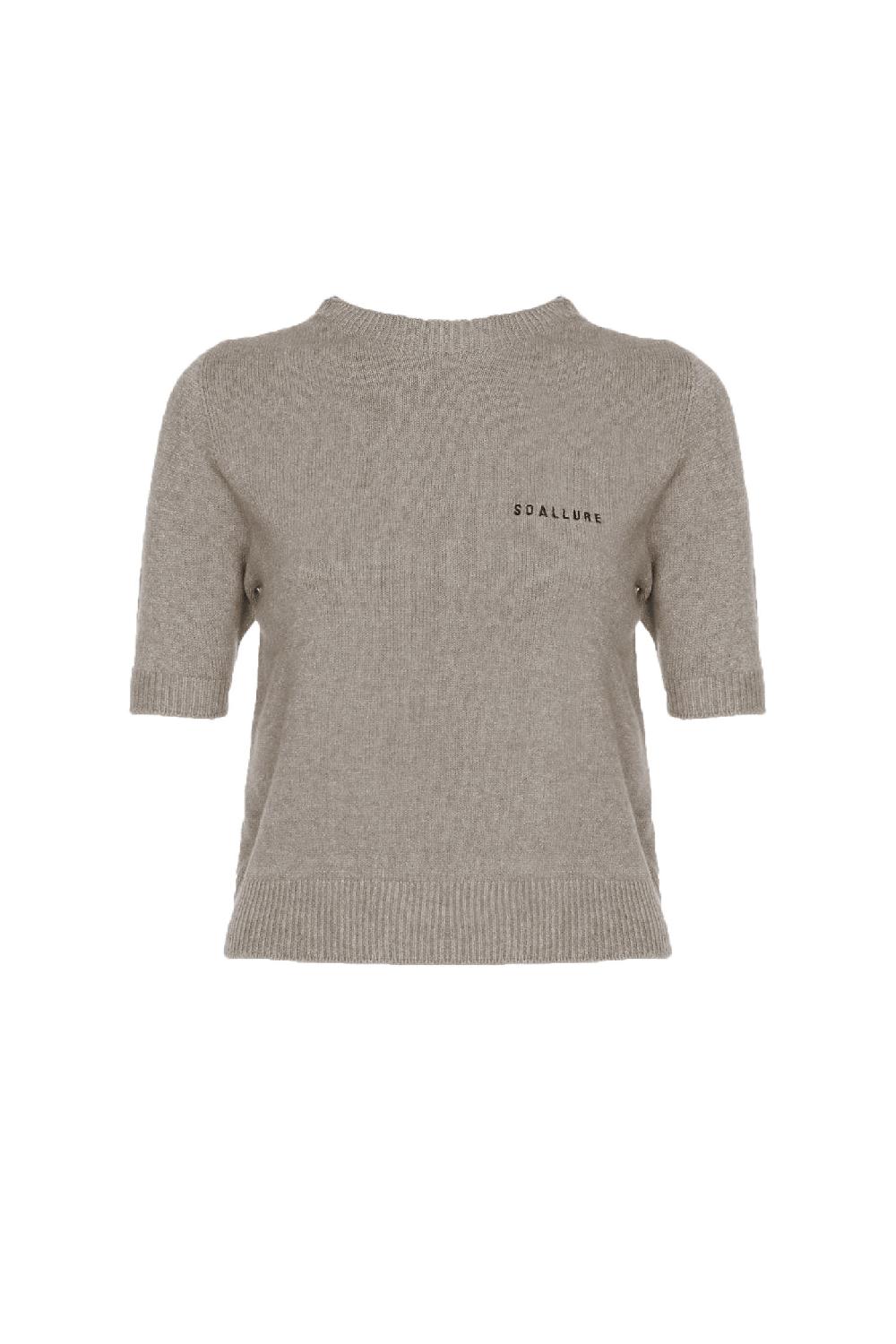 Soallure MAGLIA GIROCOLLO CON RICAMO SOALLURE Nuovo