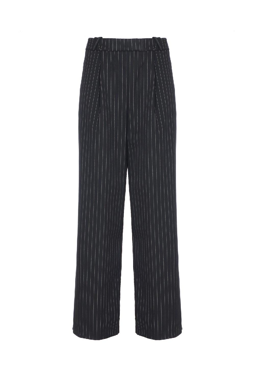 Soallure PANTALONE PALAZZO GESSATO Promozione Limitata