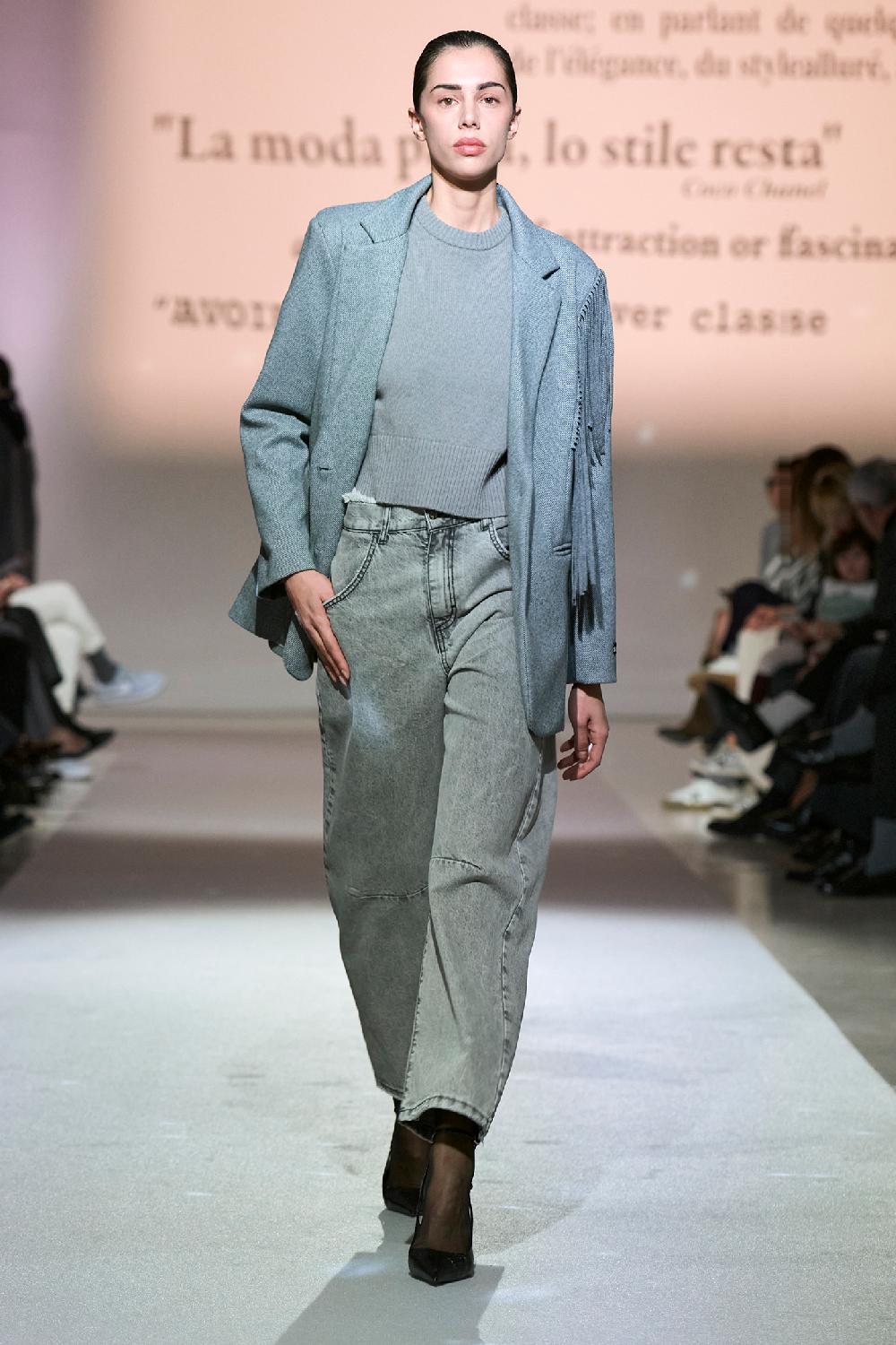 Soallure JEANS BALOON A VITA ALTA SFRANGIATO Convenienza