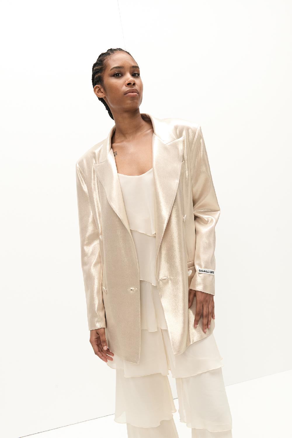 Soallure TUTA A BALZE IN GEORGETTE Sconto