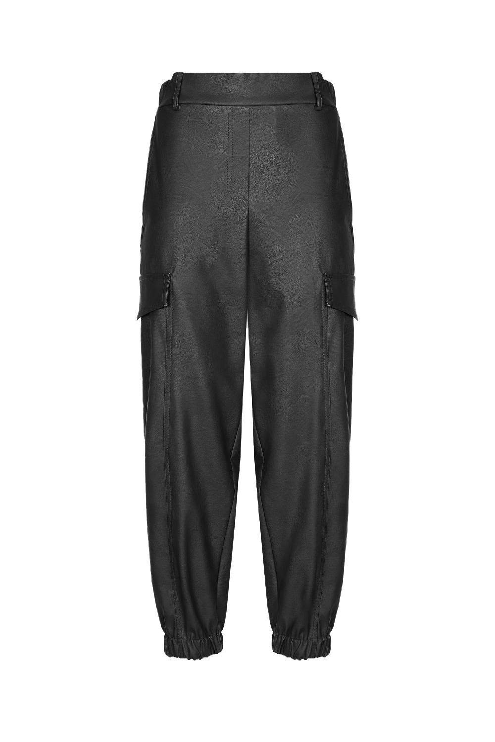 Soallure PANTALONI CARGO IN ECO-PELLE I Più Venduti