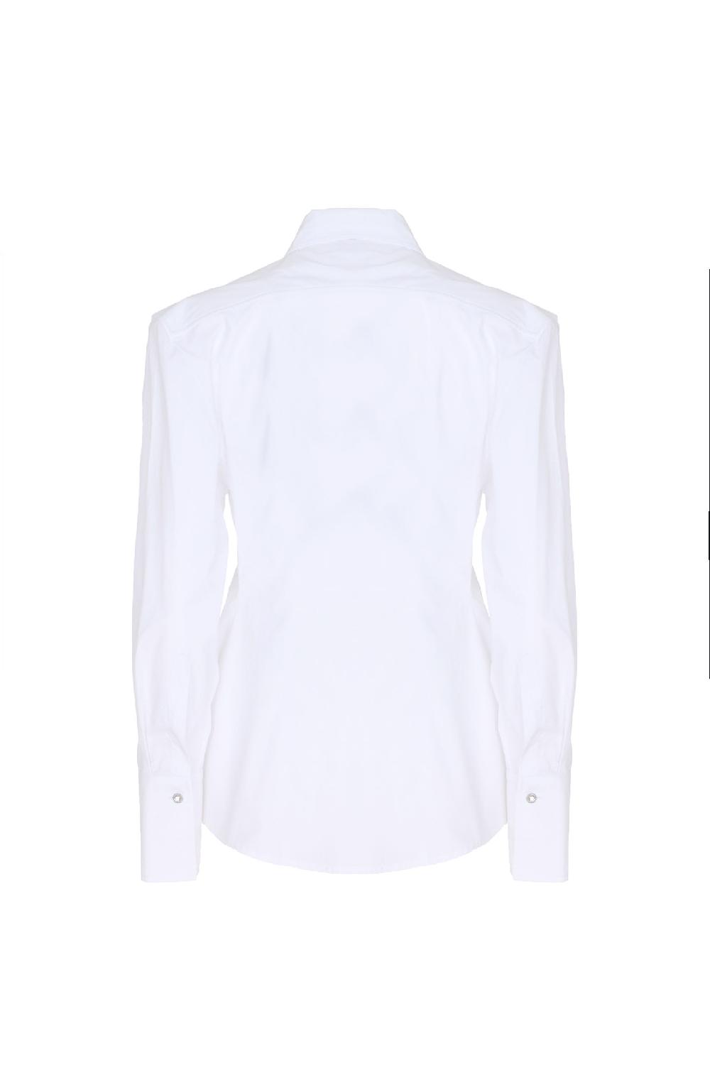 Soallure CAMICIA A CLESSIDRA IN COTONE Moda