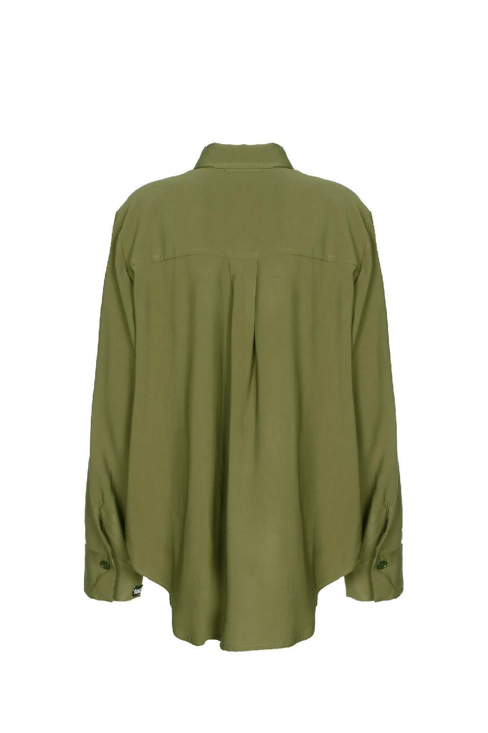 Soallure CAMICIA OVER IN TENCEL Cyber Monday