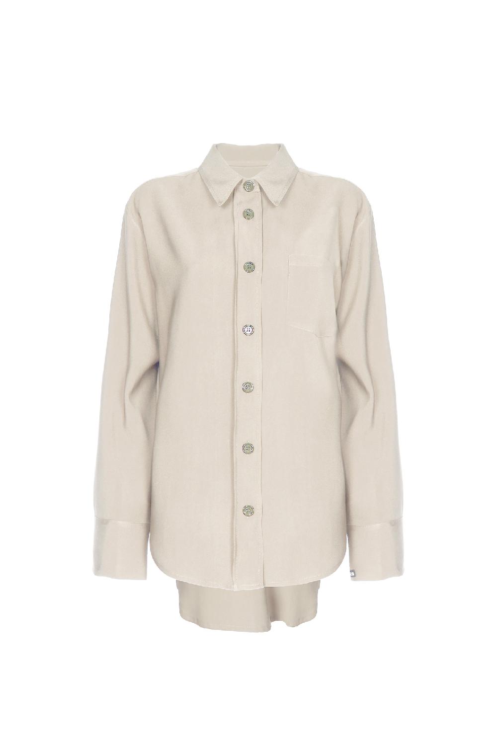 Soallure CAMICIA OVER IN TENCEL Cyber Monday