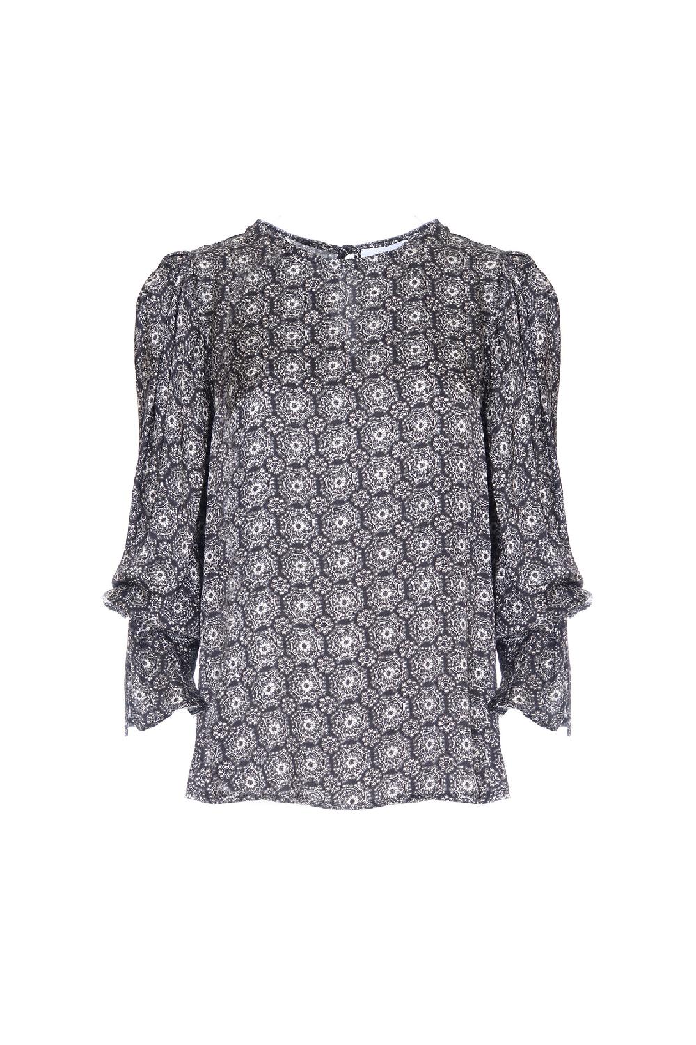 Soallure BLUSA MANICHE A SBUFFO RASO Offerta Pasqua