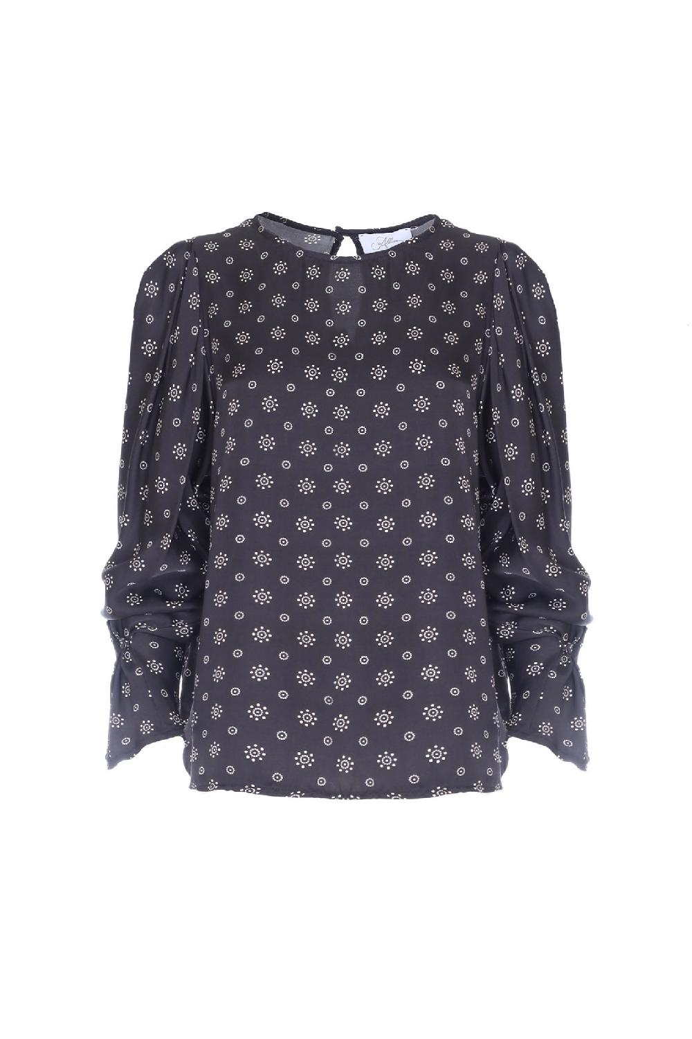 Soallure BLUSA MANICHE A SBUFFO RASO Offerta Pasqua