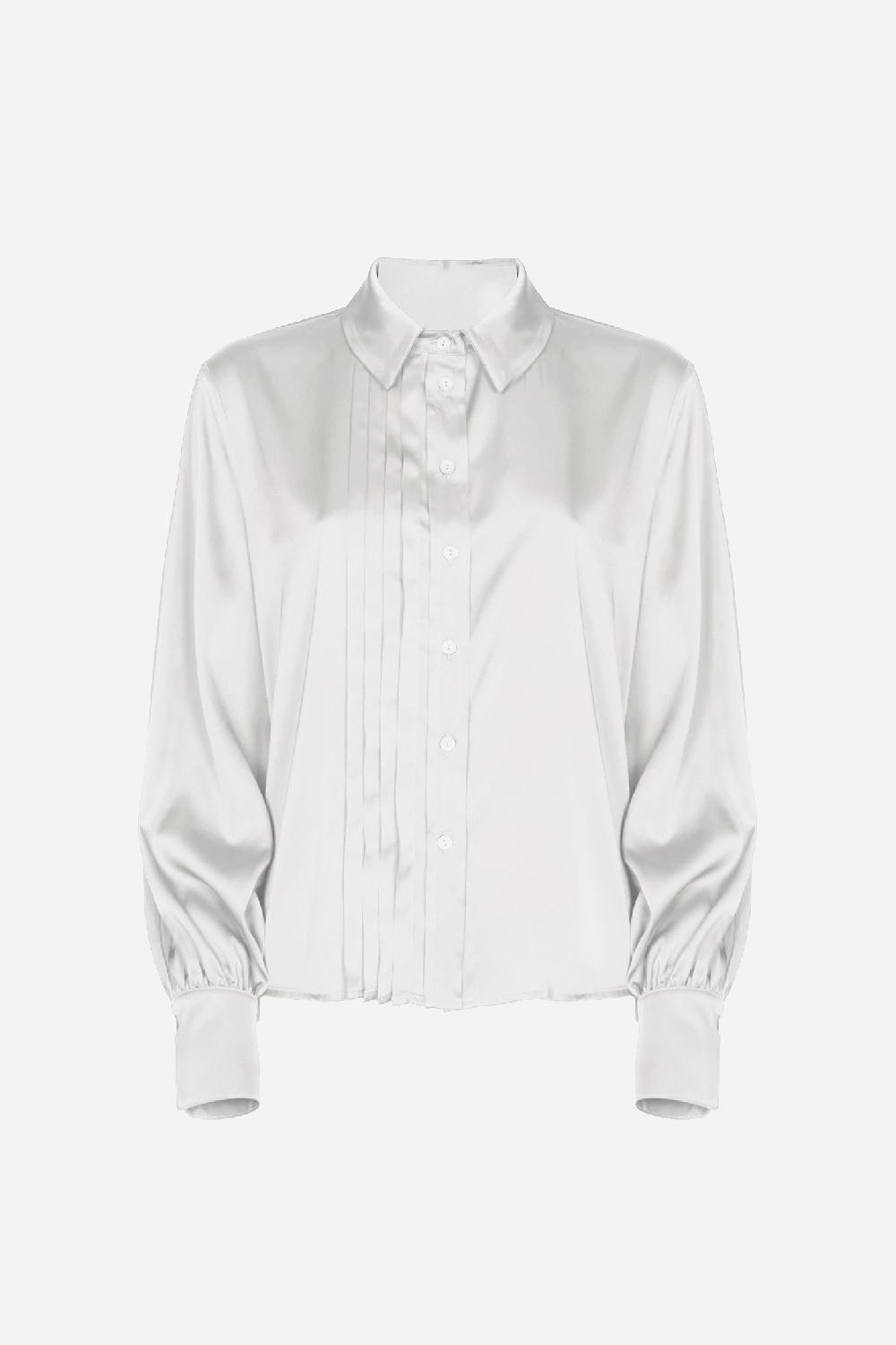 Soallure CAMICIA DETTAGLIO PLISSETTATO Offerta Giorno del Papà