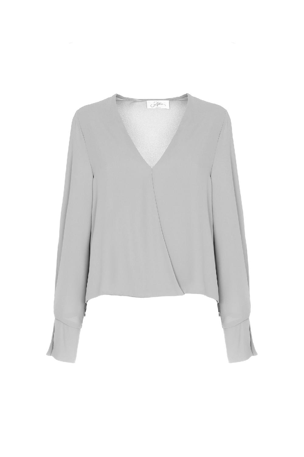 Soallure CAMICIA INCROCIO IN GEORGETTE Offerta Anniversario