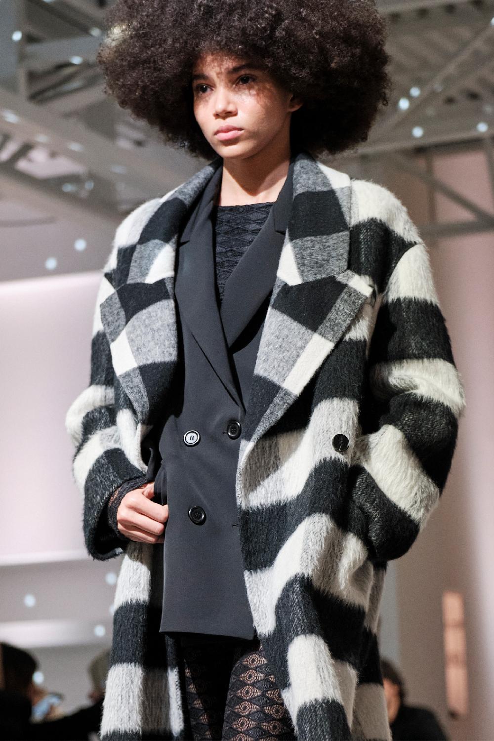 Soallure CAPPOTTO MIDI CHECK Liquidazione