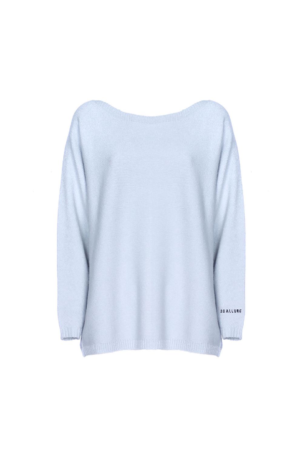 Soallure MAGLIA BOXY COLLO RICAMO SOALLURE Ultimi tre giorni