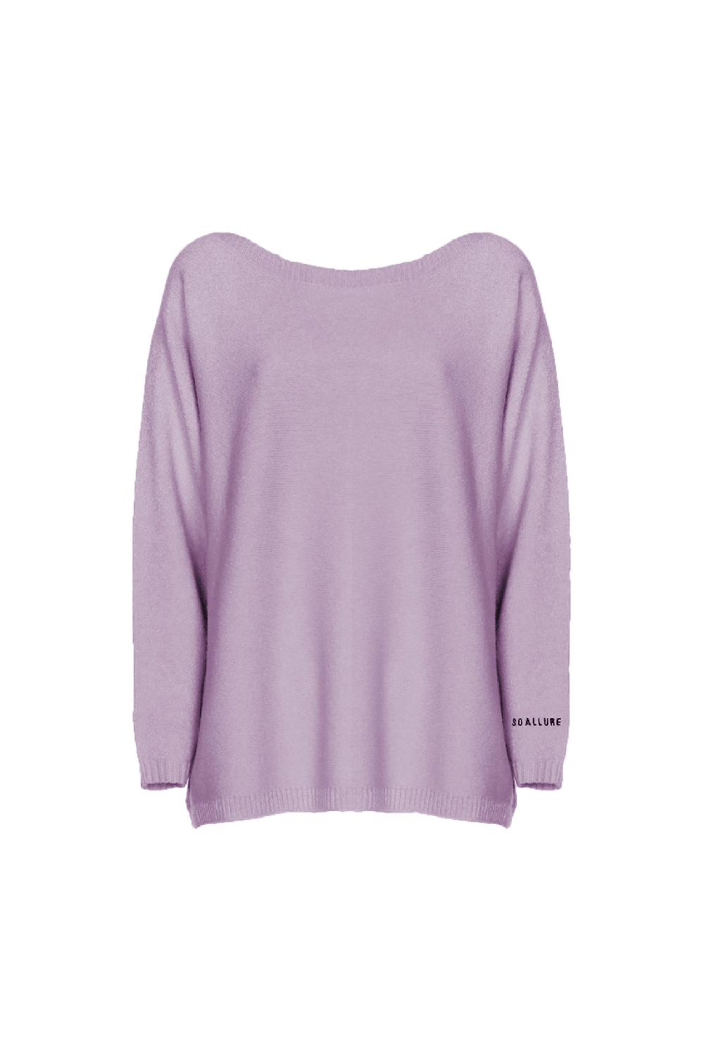 Soallure MAGLIA BOXY COLLO RICAMO SOALLURE Ultimi tre giorni