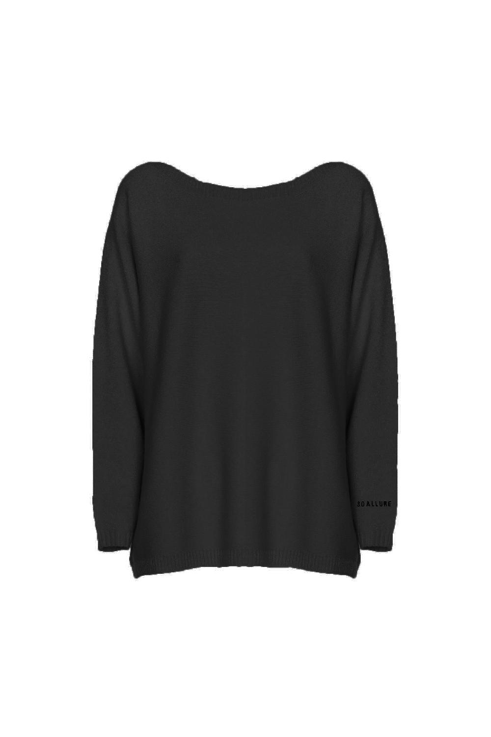 Soallure MAGLIA BOXY COLLO RICAMO SOALLURE Ultimi tre giorni