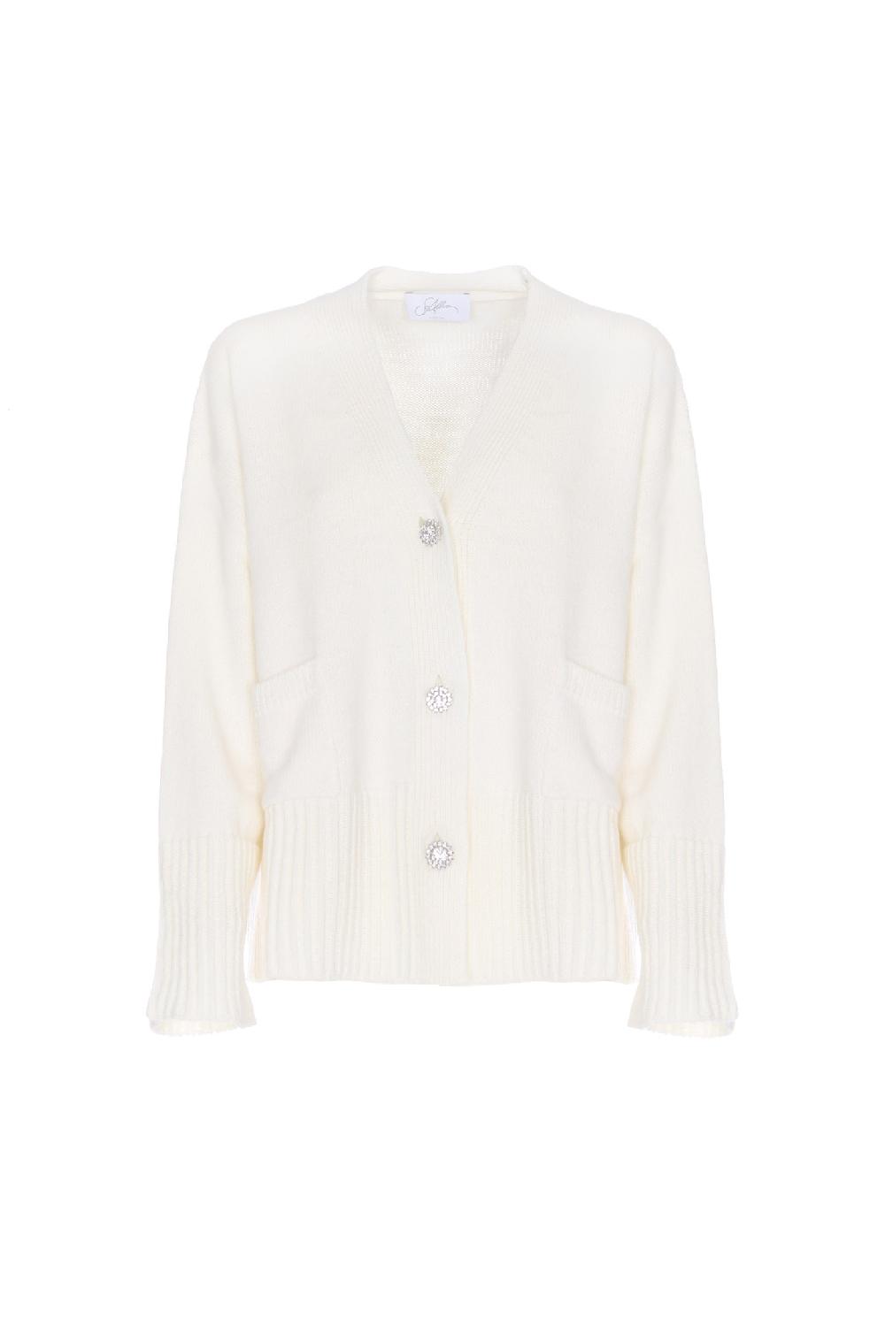 Soallure CARDIGAN OVER CON TASCHE IN LANA E ALPACA ACQUISTA ORA