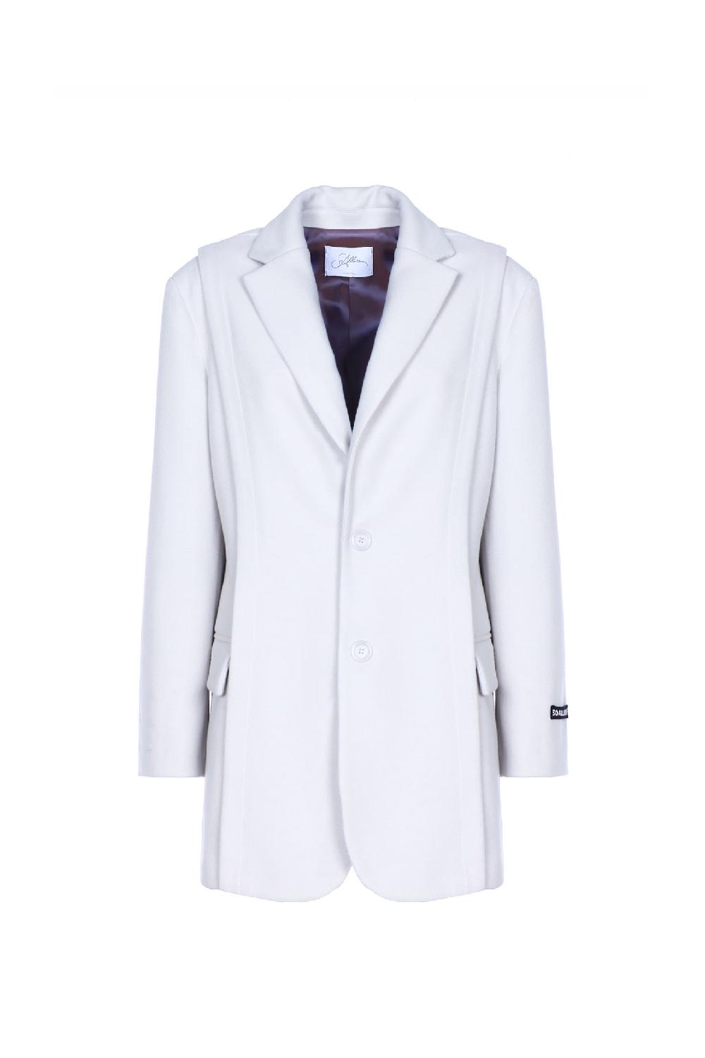 Soallure GIACCA IN PANNO CON CUCITURA LATERALE Fino al 50% di sconto