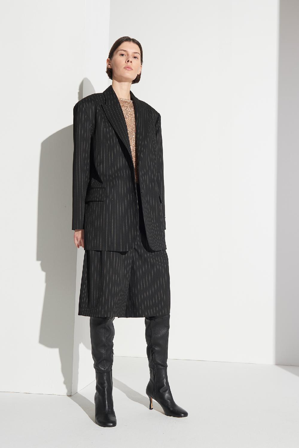 Soallure GIACCA OVERSIZE GESSATA Fino al 60% di sconto