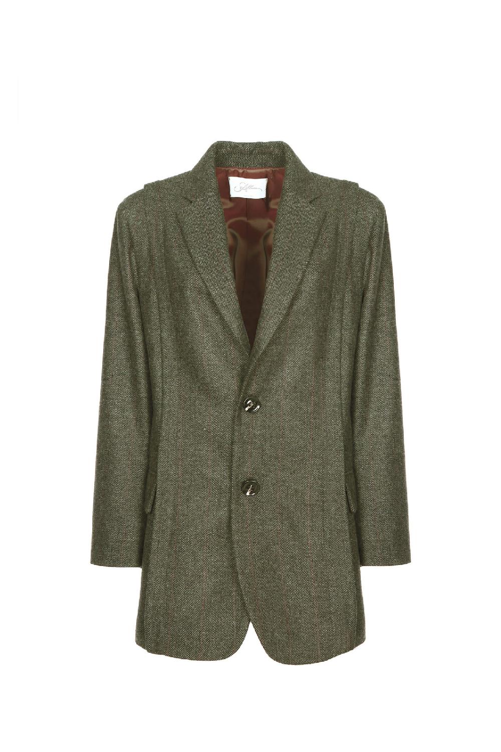 Soallure GIACCA SPINATA IN LANA Fino al 65% di sconto