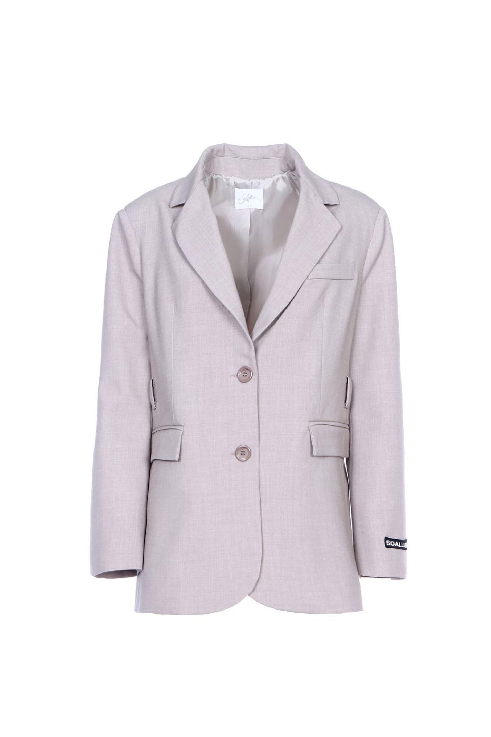 Soallure GIACCA MONOPETTO OVER BOYS Super sconto
