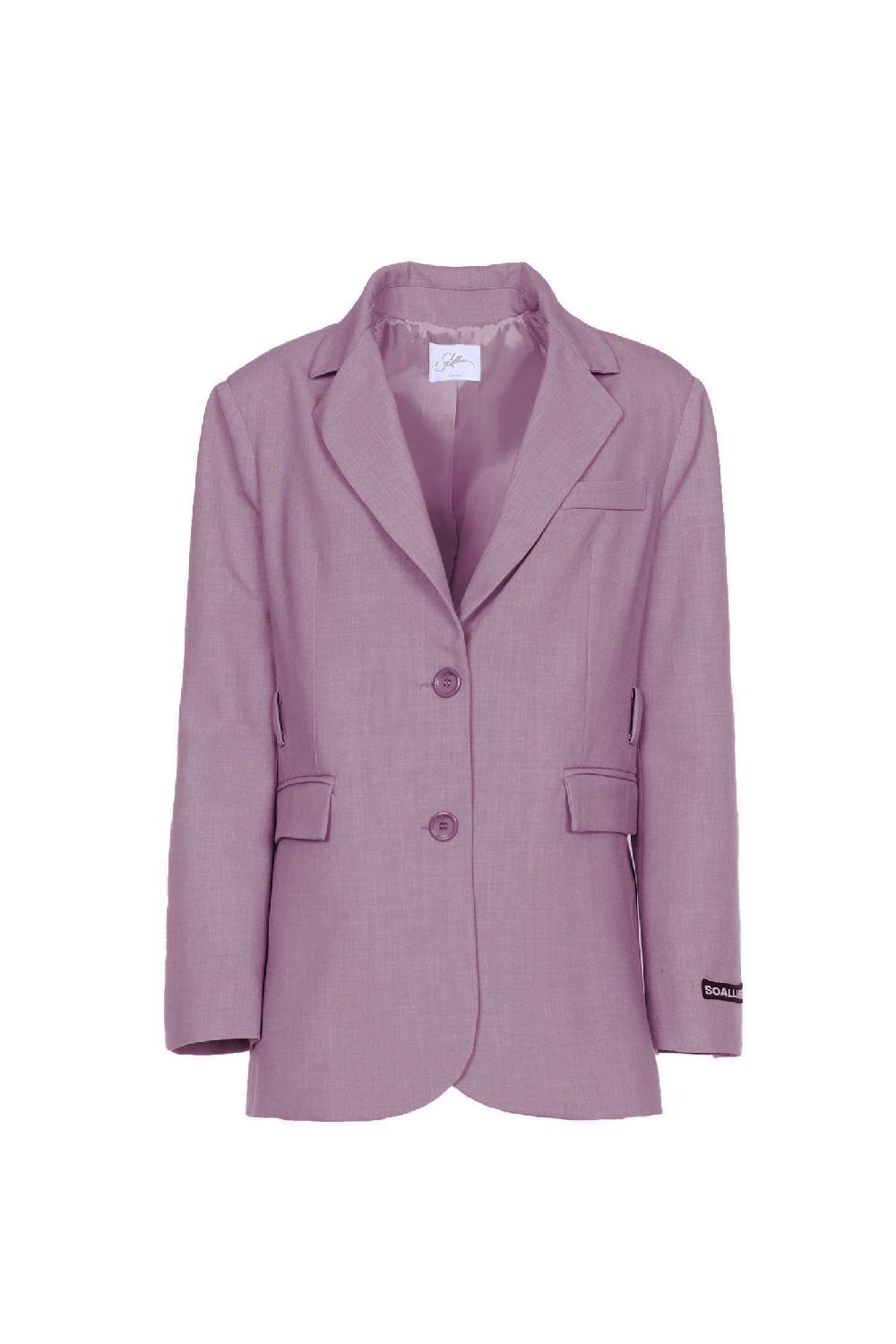 Soallure GIACCA MONOPETTO OVER BOYS Super sconto