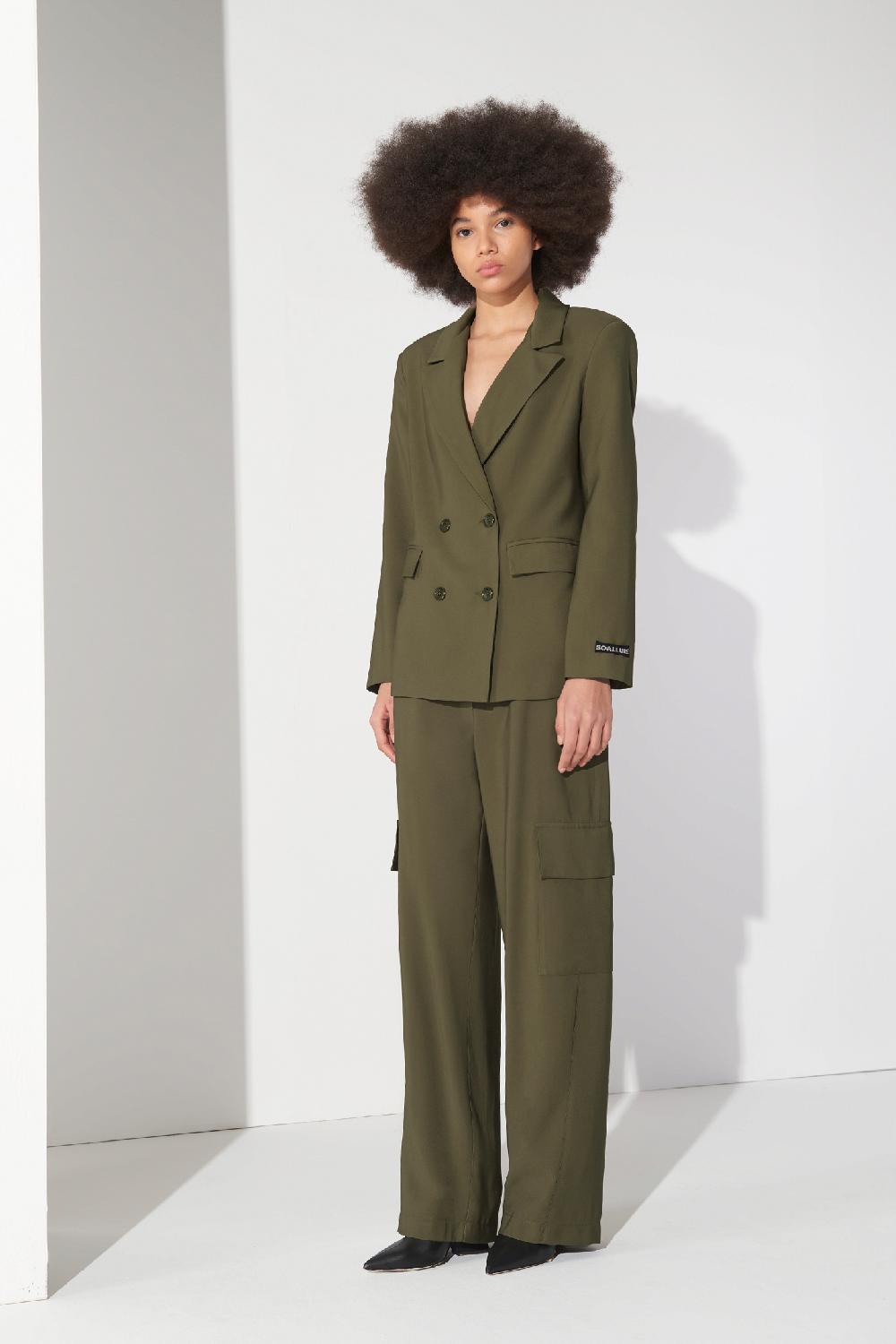 Soallure GIACCA DOPPIOPETTO IN TENCEL 50% di sconto per tempo limitato
