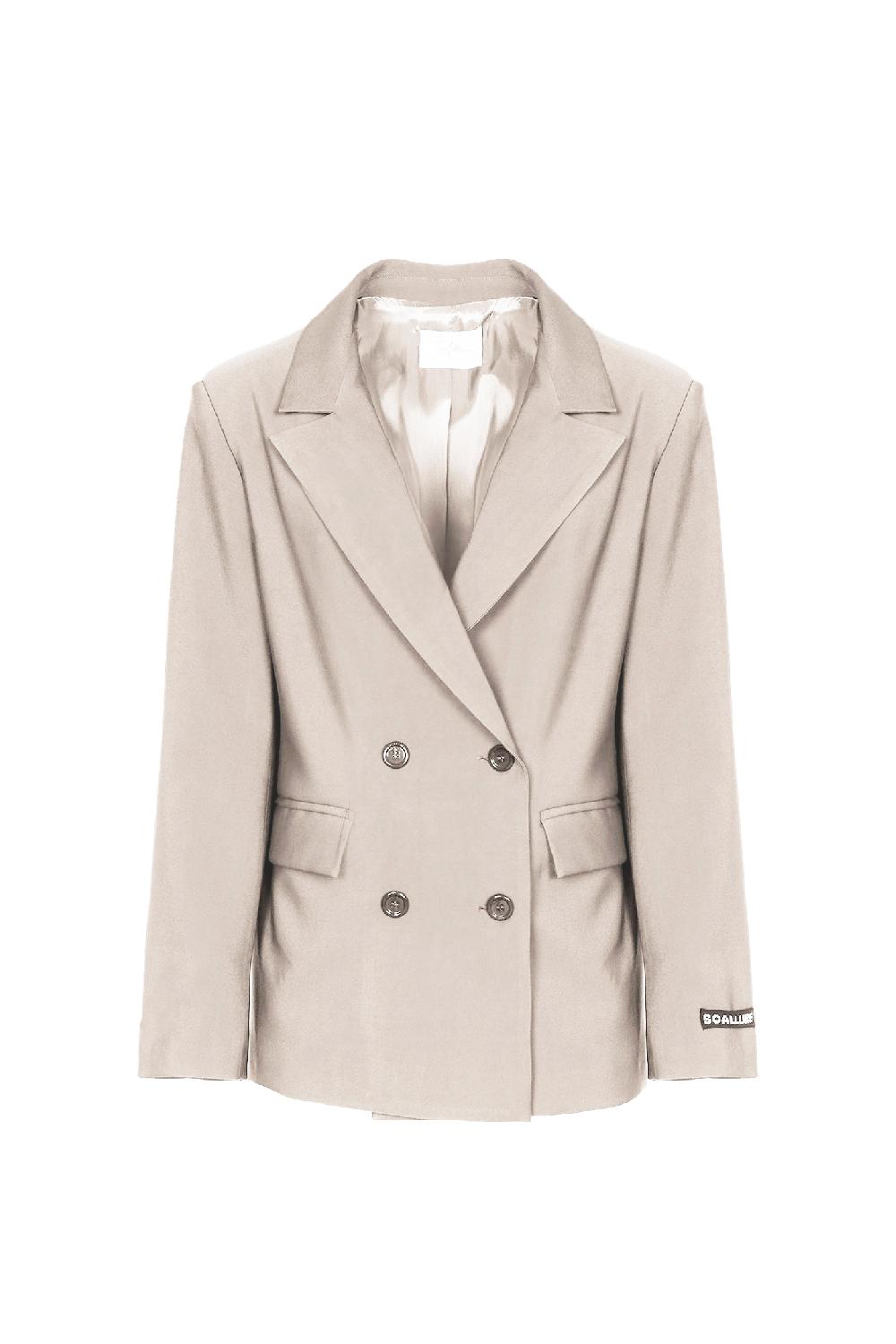Soallure GIACCA DOPPIOPETTO IN TENCEL 50% di sconto per tempo limitato