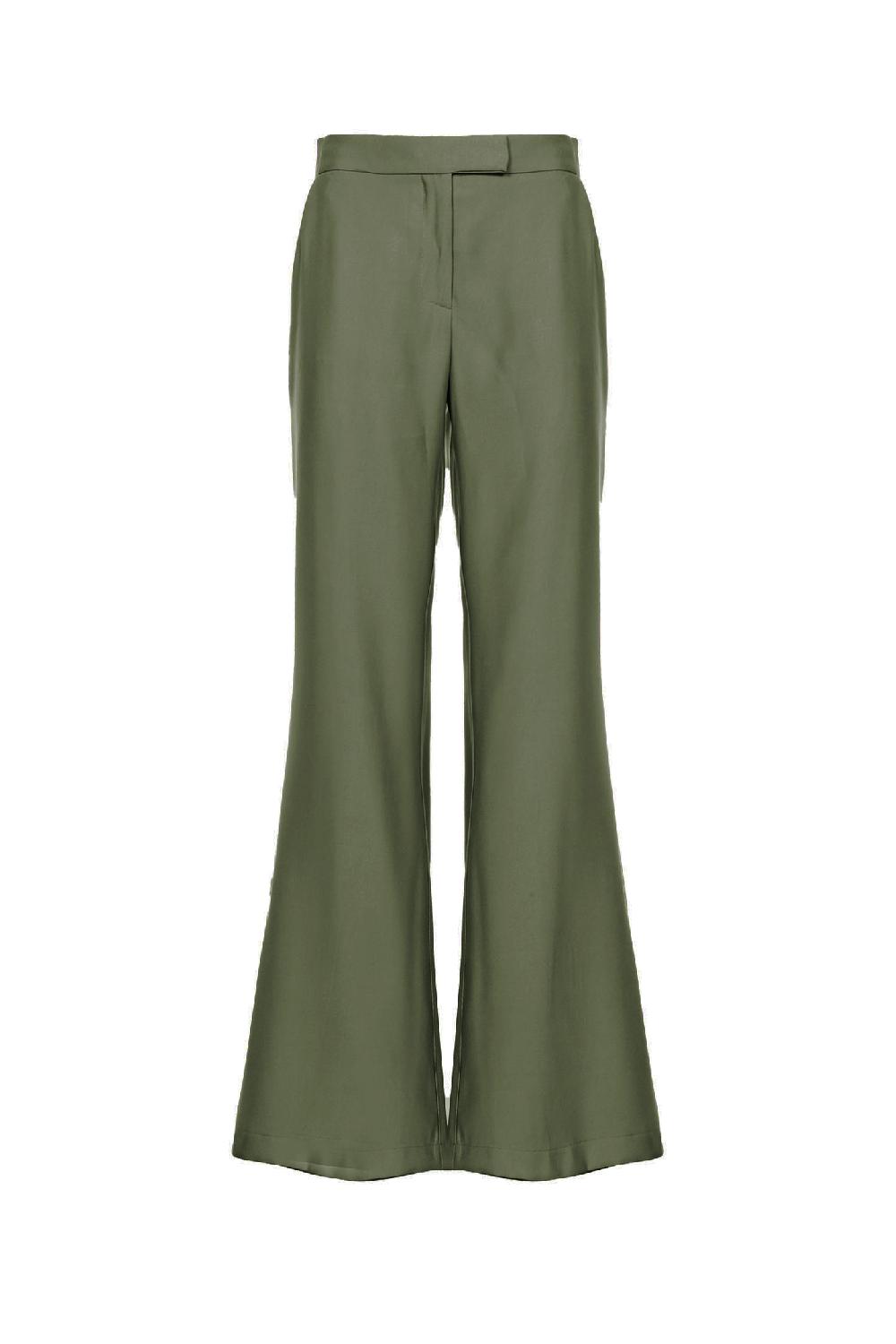 Soallure PANTALONE FLARE IN TENCEL Consegna Veloce