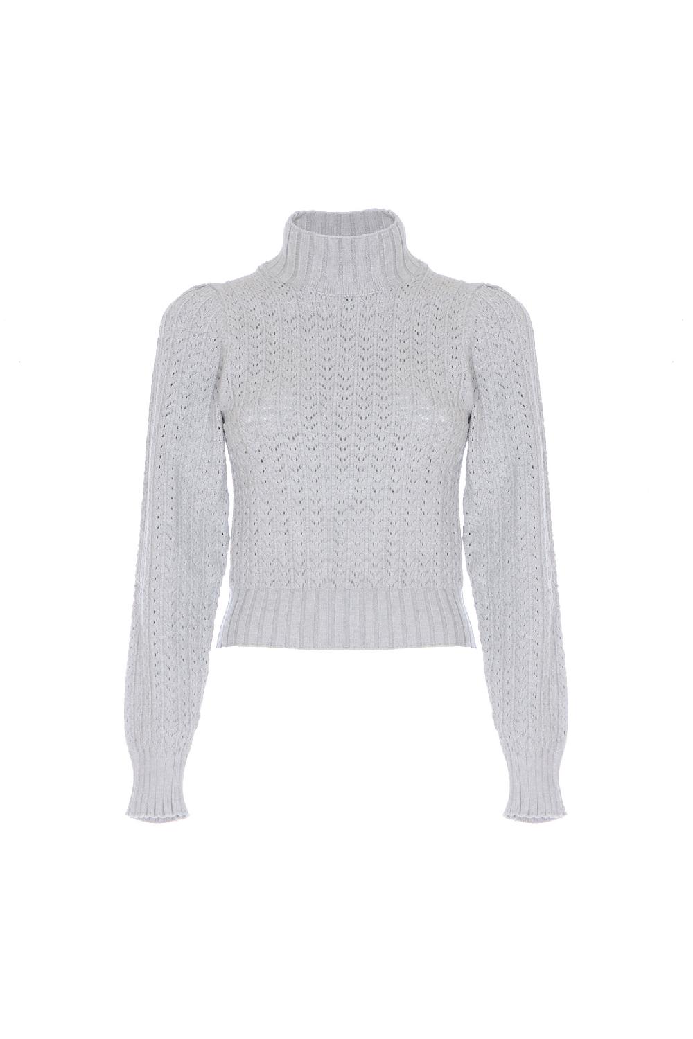 Soallure MAGLIA LUPETTO CROCHET Sottocosto