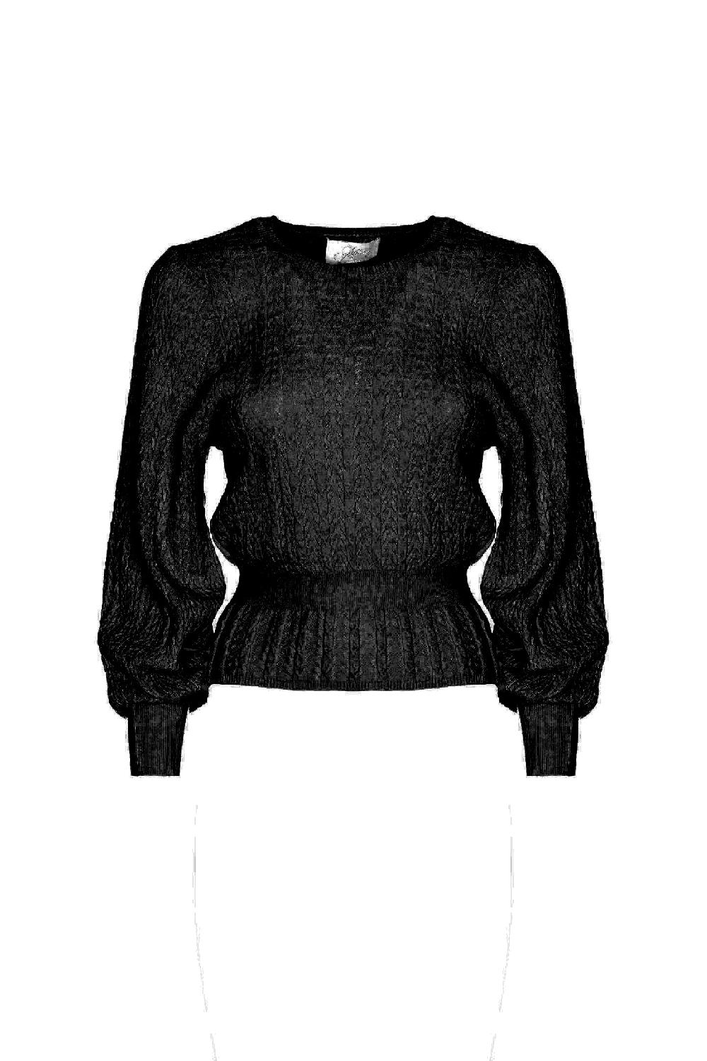 Soallure MAGLIA CROCHET GIROCOLLO Novità