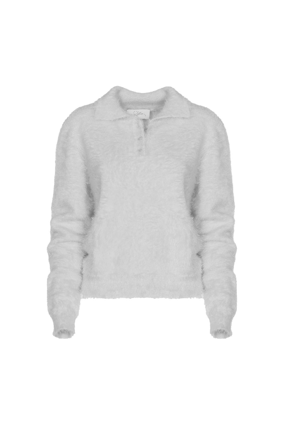 Soallure MAGLIA POLO MANICHE LUNGHE ORSETTO In Vendita