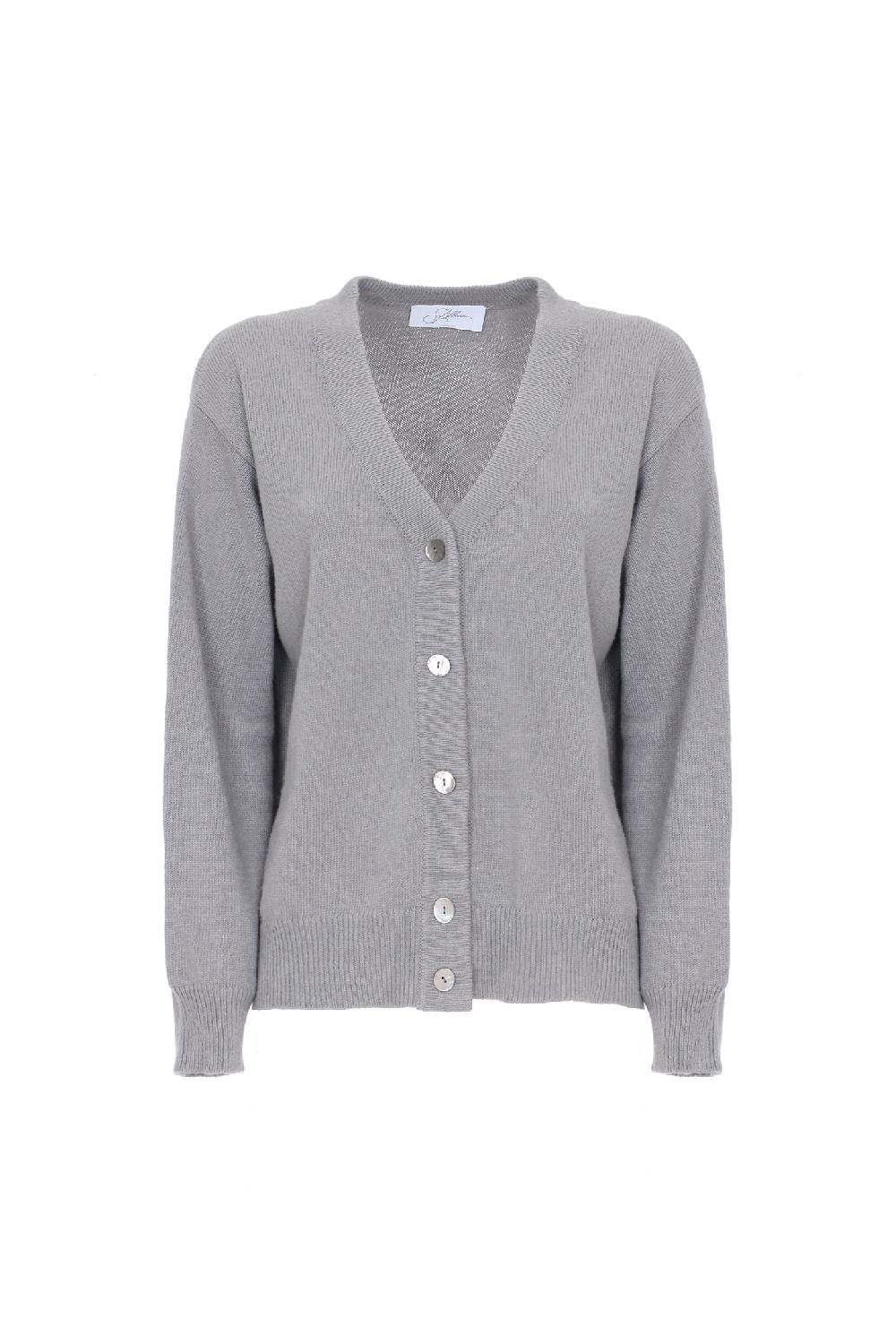 Soallure CARDIGAN BOTTONE GIOIELLO MISTO CACHEMIRE Offerte