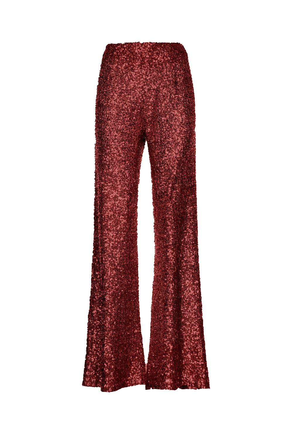 Soallure PANTALONE PALAZZO PAILLETTES Vendita Economica