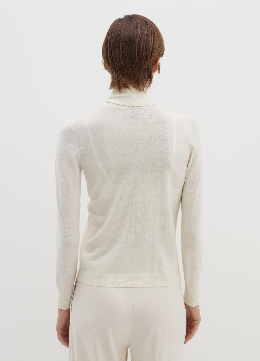 ﻿Stefanel Maglia a collo alto con foulard Fino al 50% di sconto