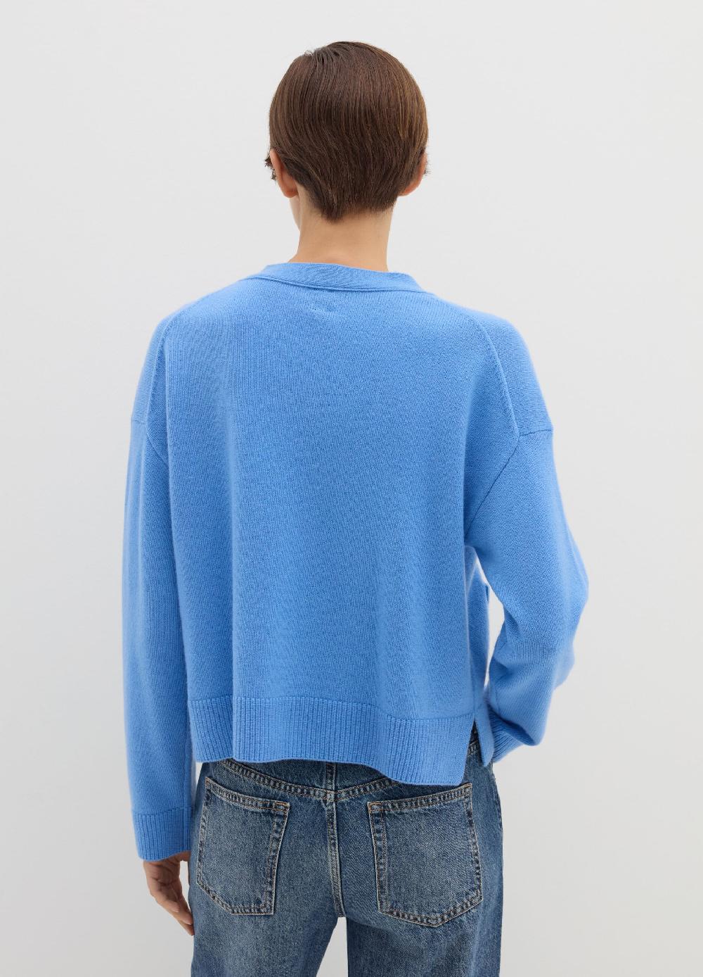Stefanel Cardigan in lana e cashmere con scollo a V Offerta speciale della fabbrica