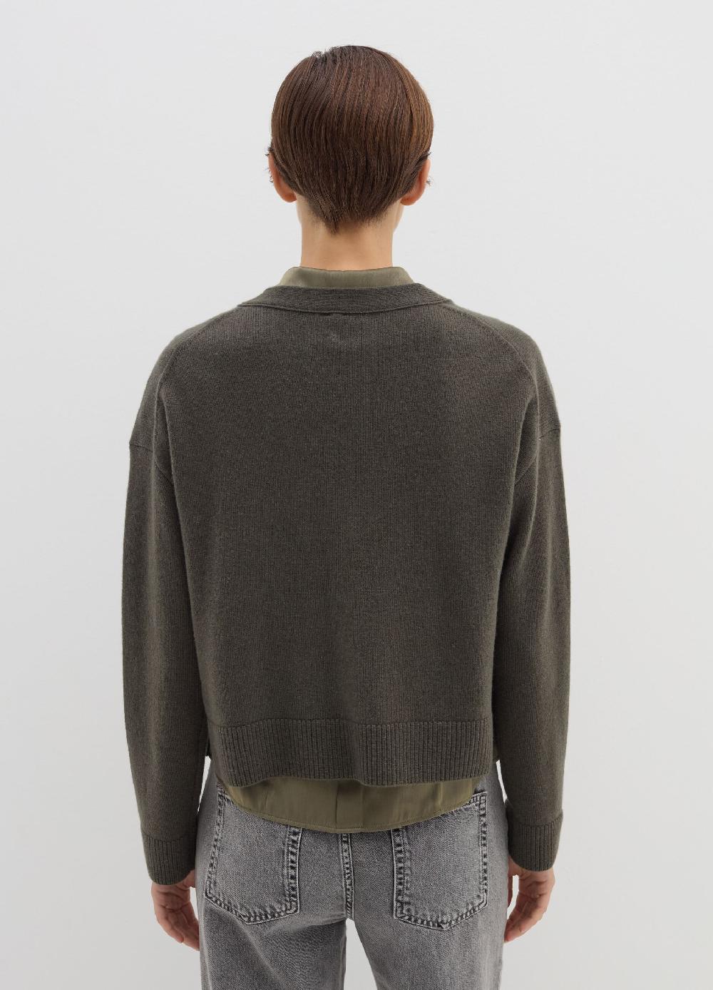 Stefanel Cardigan in lana e cashmere con scollo a V Solo un giorno rimasto