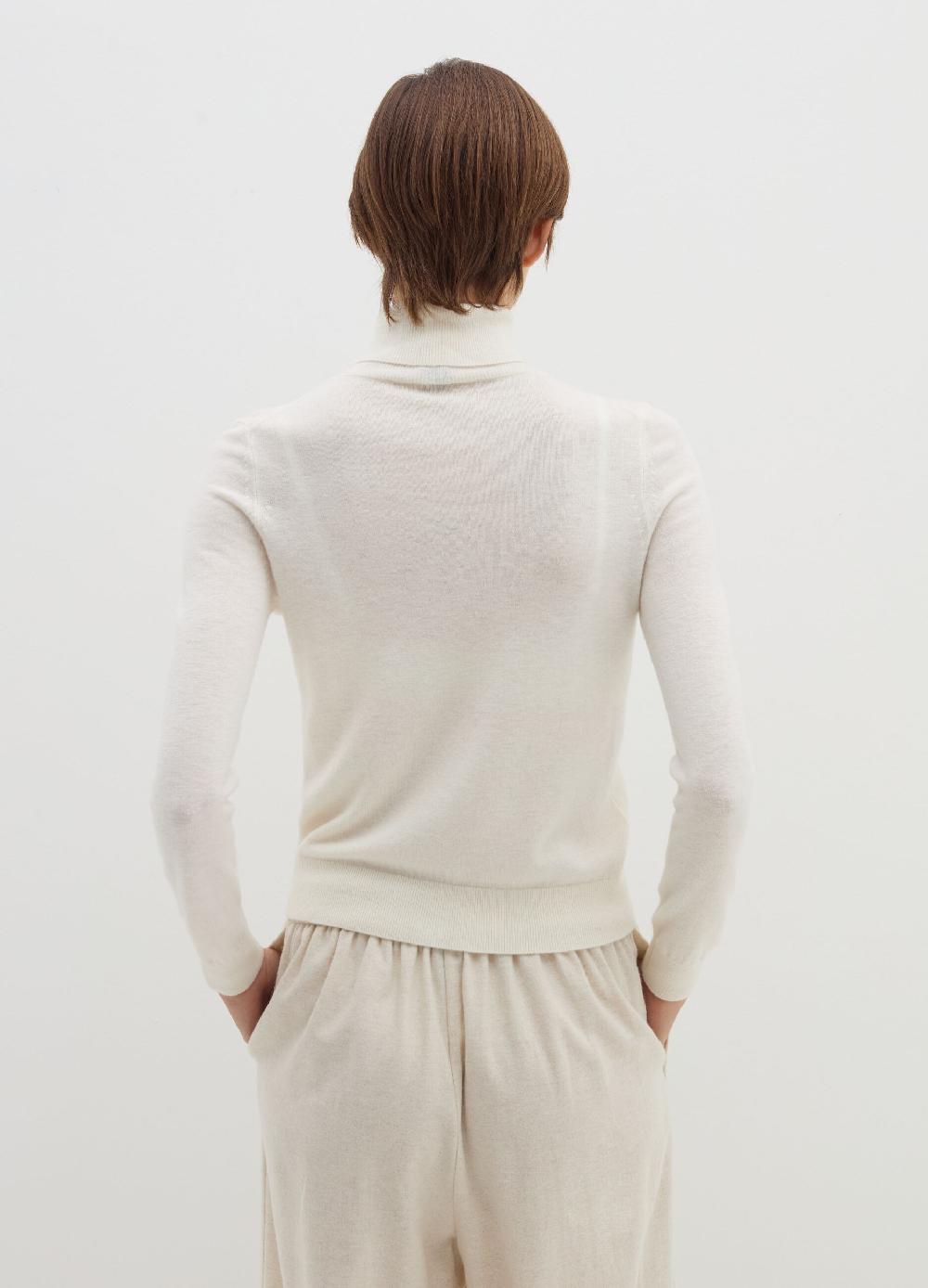 Stefanel Pullover in lana cardata a collo alto Black Friday Prezzi
