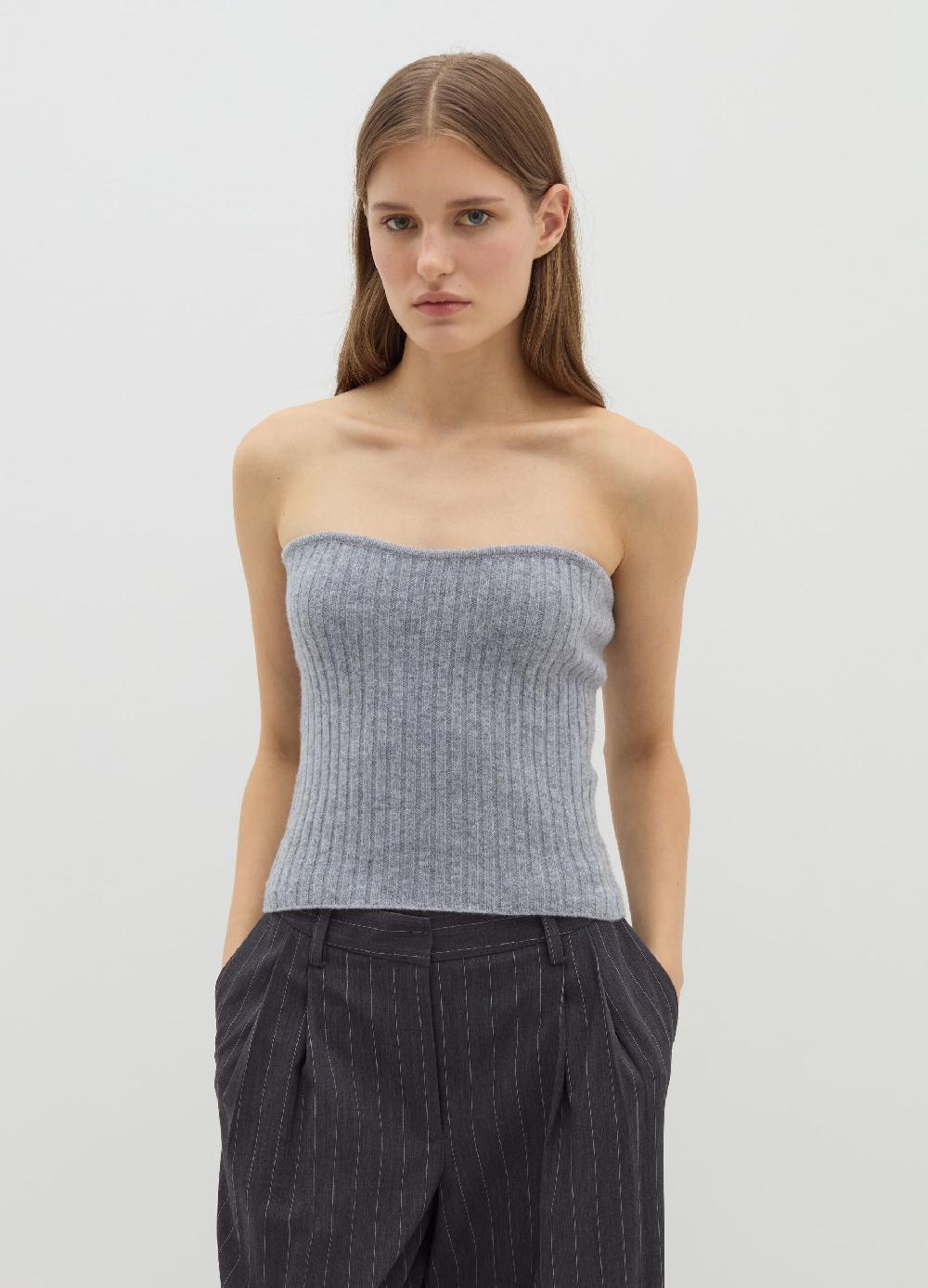 Stefanel Top a fascia in lana cardata 50% di sconto per tempo limitato