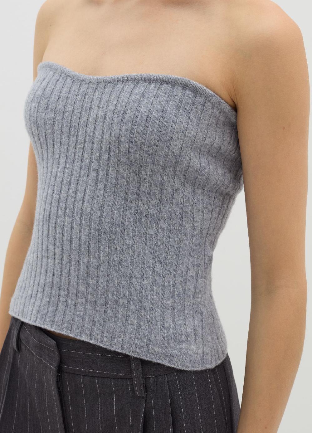 Stefanel Top a fascia in lana cardata 50% di sconto per tempo limitato