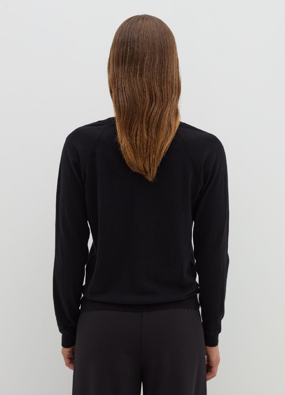 Stefanel Pullover in lana cotone e cashmere scollo a V Negozio online di fabbrica