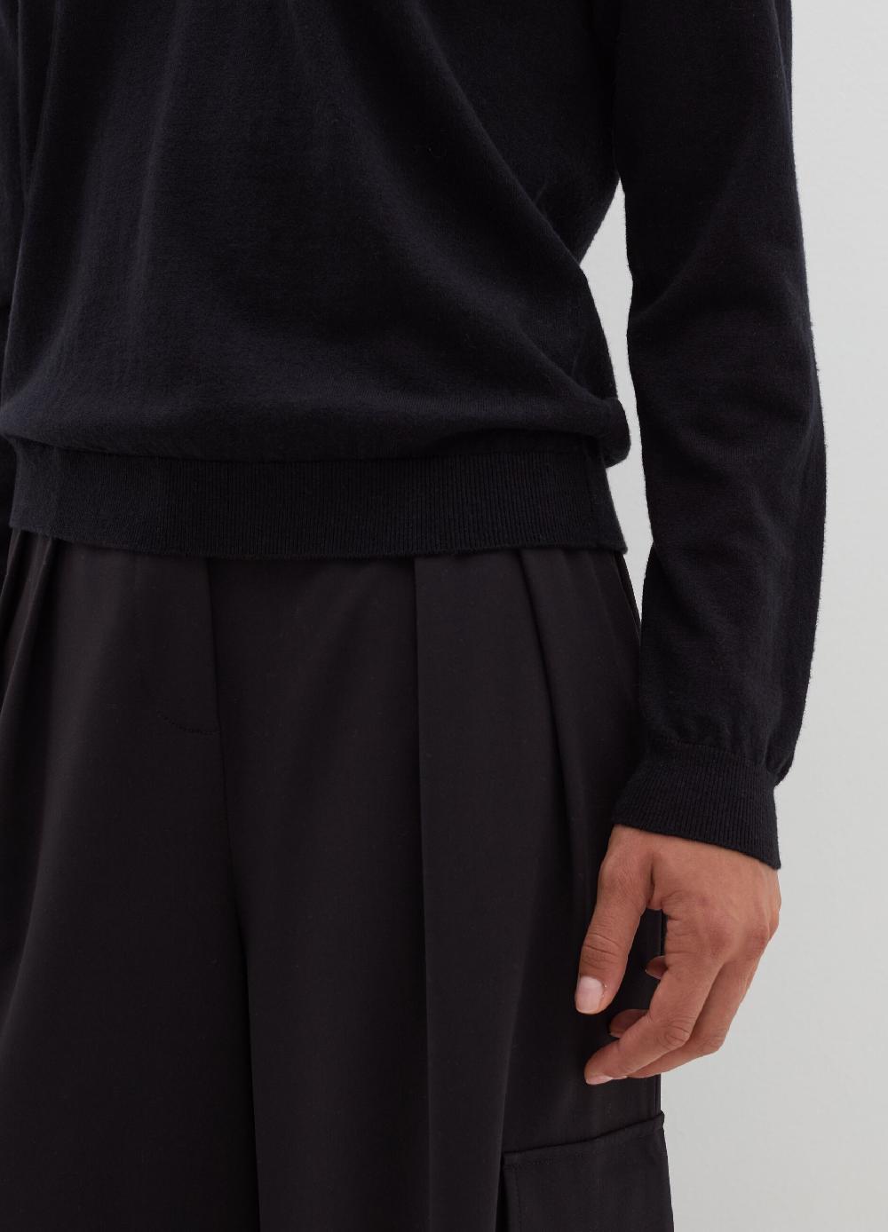 Stefanel Pullover in lana cotone e cashmere scollo a V Negozio online di fabbrica
