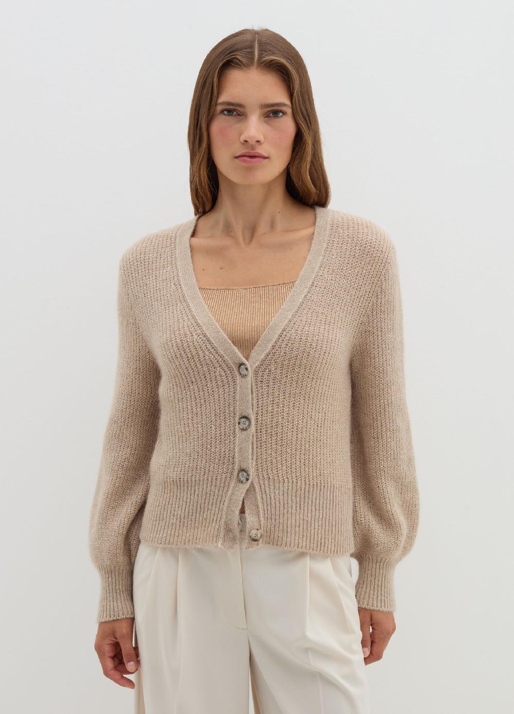 Stefanel Cardigan in lurex con scollo a V Offerta speciale