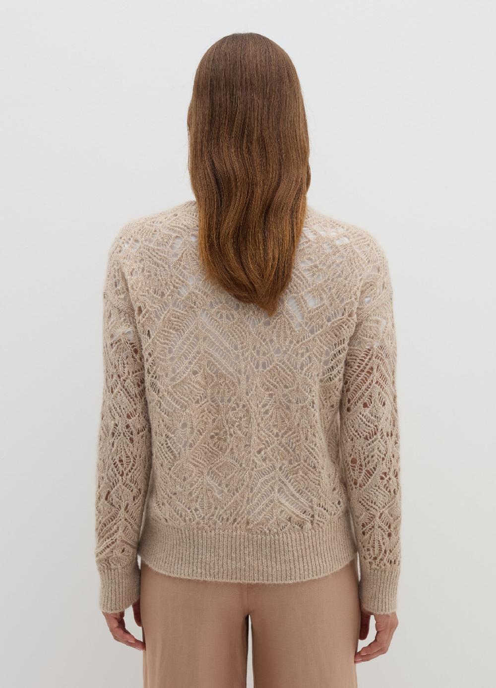 Stefanel Pullover traforato con lurex Grande vendita