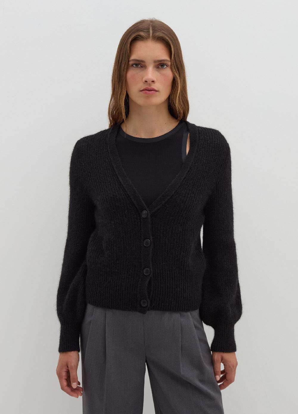 Stefanel Cardigan in lurex con scollo a V Flash Sale