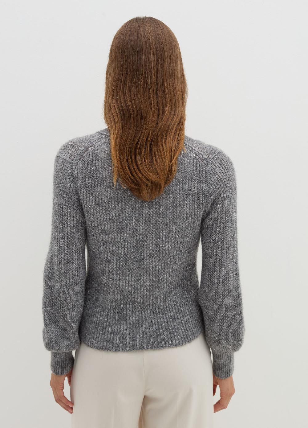 Stefanel Cardigan in lurex con scollo a V Shopping online